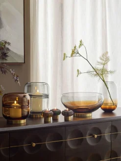 Next Amber Cooper Glass Ombre Vase^ Vases