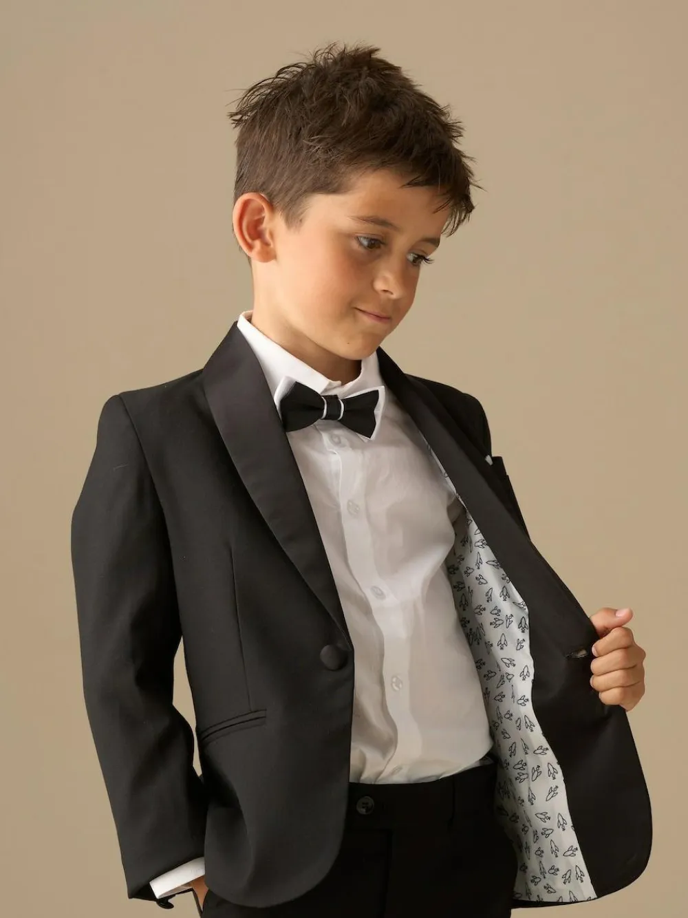 Outlet Angel & Rocket Black Tanner Tuxedo Jacket