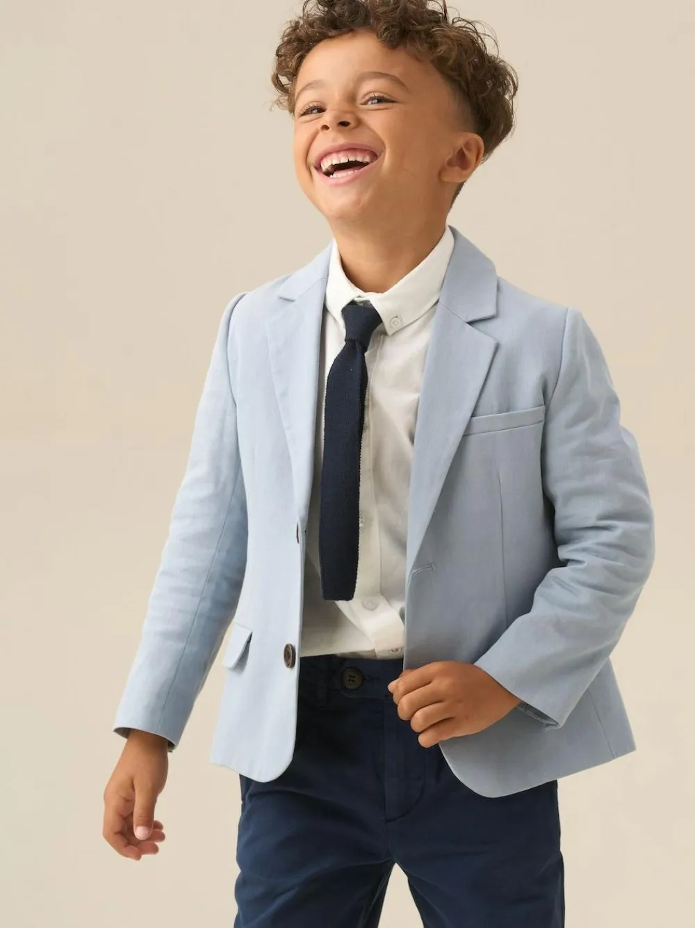 Angel & Rocket Blue Blake Smart Blazer^BOY Suits & Vest