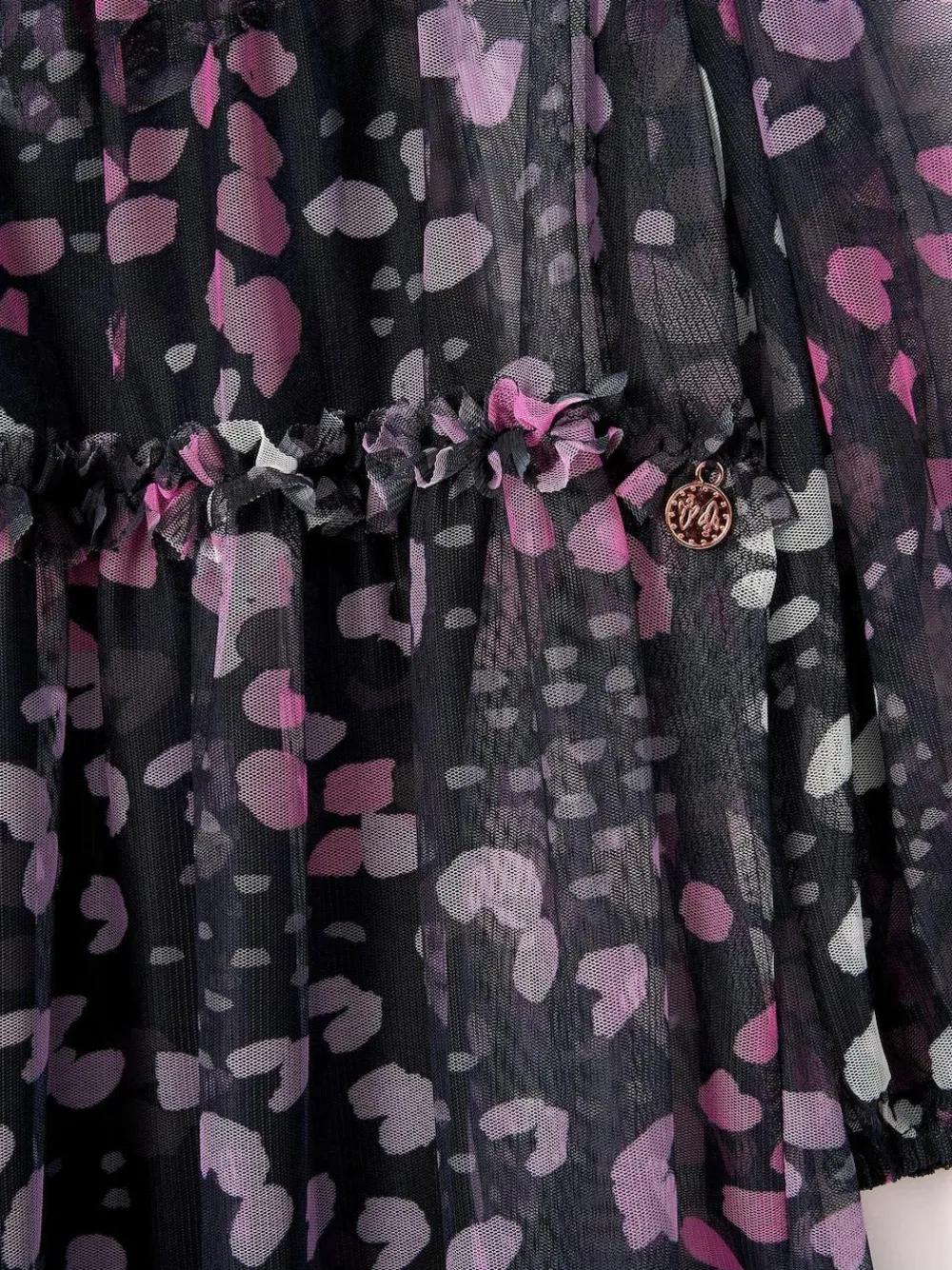 Angel & Rocket Blue Cara Printed Mesh Dress^ Occasionwear