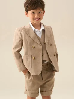 Discount Angel & Rocket Cream Chester Double Breasted Jacket