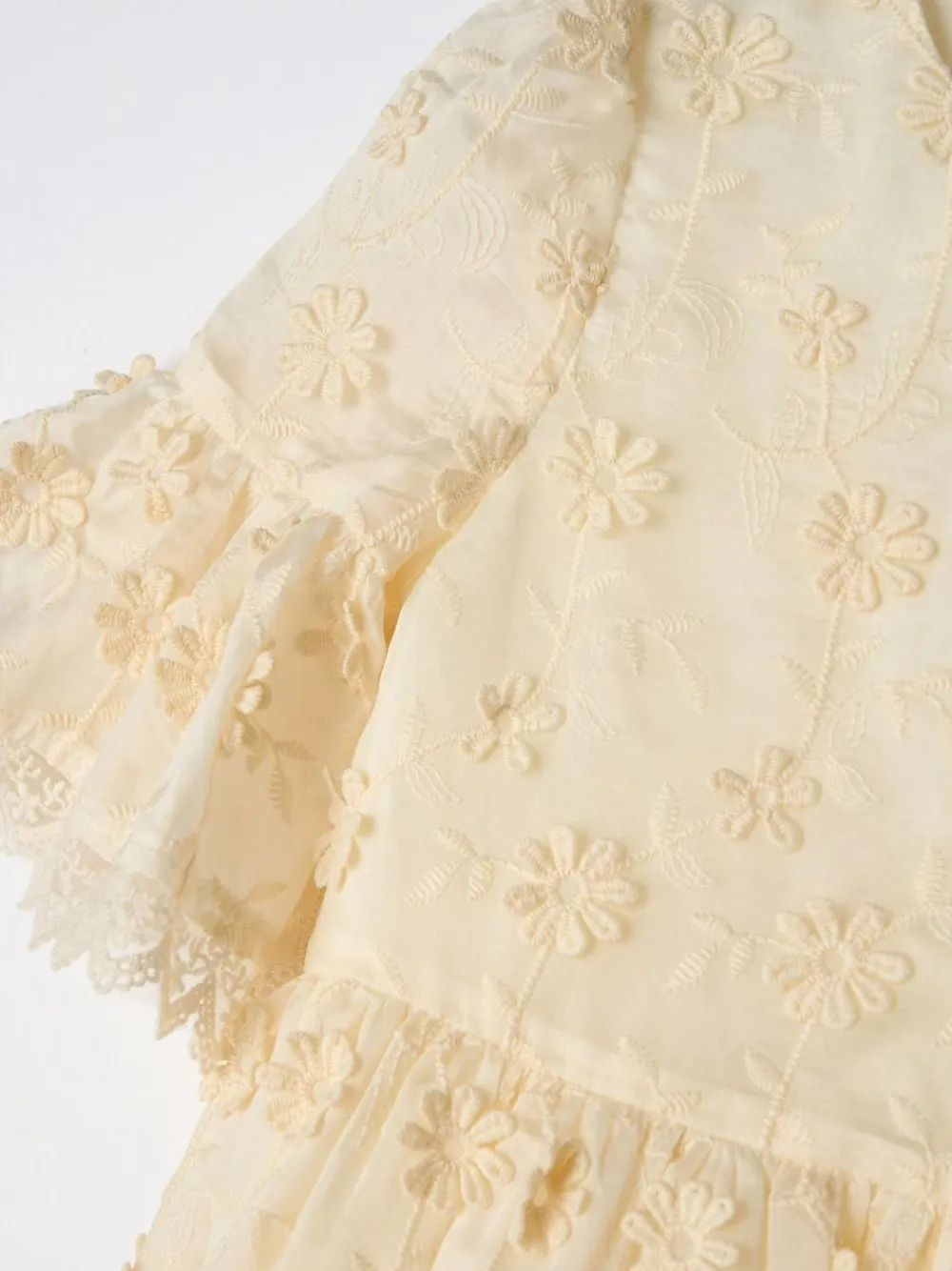 Angel & Rocket Cream Delphine Embellished Swing Dress^ Occasionwear