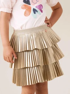 Angel & Rocket Lucile Metallic Tiered Rara Skirt^ Shorts & Skirts
