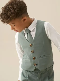 Angel & Rocket Green Benjamin Smart Waistcoat Set