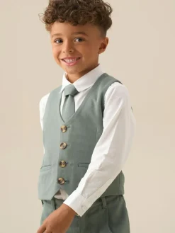 Angel & Rocket Green Benjamin Smart Waistcoat Set