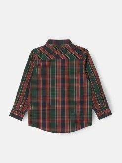 Online Angel & Rocket Felix Double Faced Shirt Green