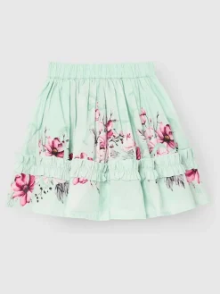 Angel & Rocket Green Nina Ruffle Hem Skirt^ Shorts & Skirts