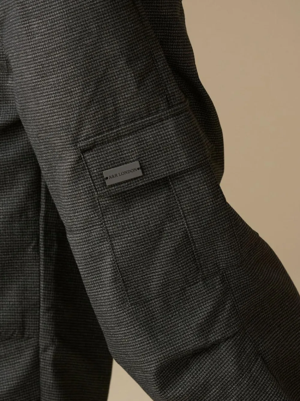 Sale Angel & Rocket Grey Alex Pinstripe Trousers