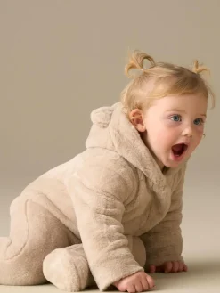 Angel & Rocket Quinn Faux Fur Pramsuit^BOY Coats, Jackets & Pramsuits|Coats, Jackets & Pramsuits