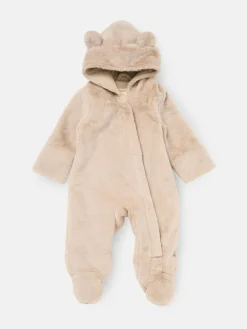 Angel & Rocket Quinn Faux Fur Pramsuit^BOY Coats, Jackets & Pramsuits|Coats, Jackets & Pramsuits