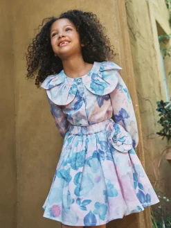 Angel & Rocket Pink Celia Floral Corsage Skirt^ Shorts & Skirts