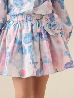 Angel & Rocket Pink Celia Floral Corsage Skirt^ Shorts & Skirts