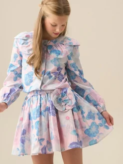 Angel & Rocket Pink Celia Floral Corsage Skirt^ Shorts & Skirts