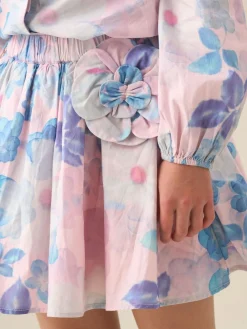 Angel & Rocket Pink Celia Floral Corsage Skirt^ Shorts & Skirts