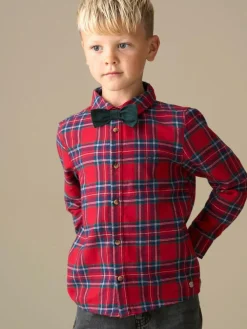Angel & Rocket Camden Brushed Shirt With Bow Tie^BOY Occasionwear|Shirts