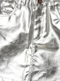 Best Angel & Rocket Silver Mallory Mini Skirt