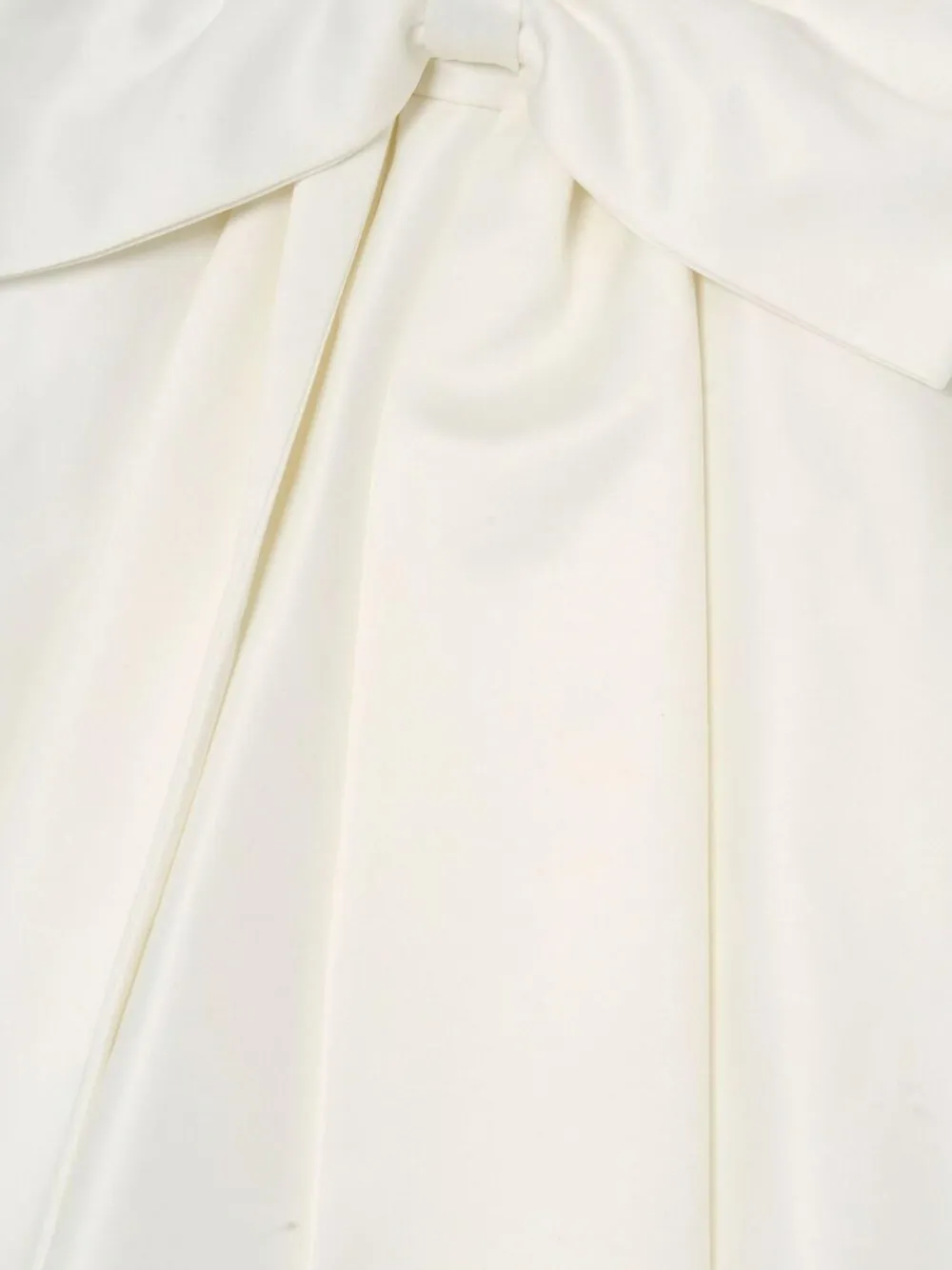 Angel & Rocket White Gabriella Bow Pleat Dress^ Occasionwear