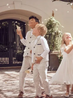 Angel & Rocket Pleated Ballerina Occasion Bow Dress^ Occasionwear|Dresses