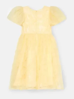 Angel & Rocket Francine Embellished Puff Sleeve Dress^ Occasionwear