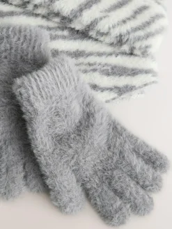 Clearance Next Beanie Gloves And Scarf Set (3-16yrs) Animal