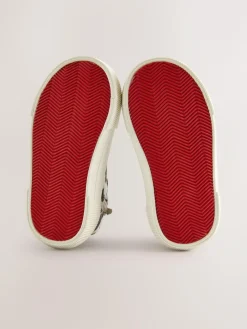 Next Animal Cow Print Standard Fit (F) High Top Trainers^BOY Sneakers|Sneakers