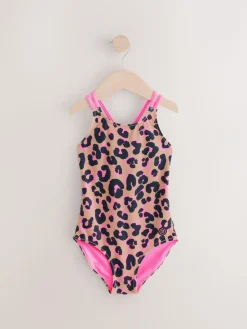 Outlet Next Animal Double Strap Swimsuit (3-16yrs)