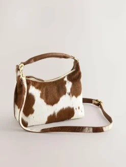 Discount Next Leather Scooped Hand Held Bag Animal