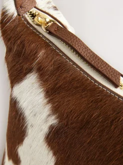 Discount Next Leather Scooped Hand Held Bag Animal