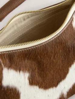 Discount Next Leather Scooped Hand Held Bag Animal