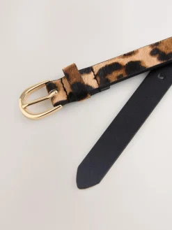 Outlet Next Animal Leather Skinny Belt