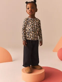 Next Cotton Rich Long Sleeve Rib T-Shirt (3mths-7yrs)^ T-Shirts