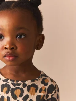 Next Cotton Rich Long Sleeve Rib T-Shirt (3mths-7yrs)^ T-Shirts