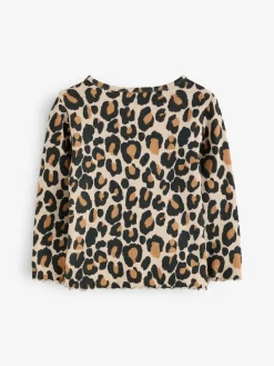 Next Cotton Rich Long Sleeve Rib T-Shirt (3mths-7yrs)^ T-Shirts