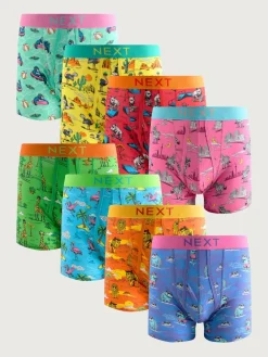 Sale Next A-Front Boxers 8 Pack Animal Placement Print