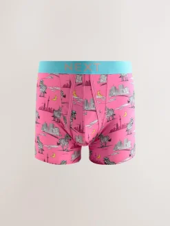 Sale Next A-Front Boxers 8 Pack Animal Placement Print