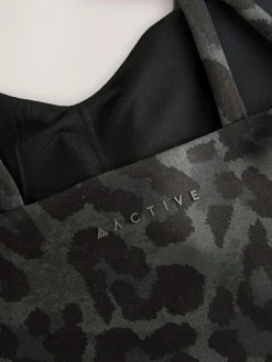 Next Active Double Strap Cross-Over Sports Bra^Women Bras|Sportswear