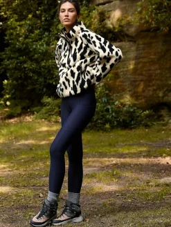 Clearance Next Active Printed Borg Jacket Animal Print