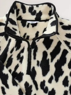 Clearance Next Active Printed Borg Jacket Animal Print