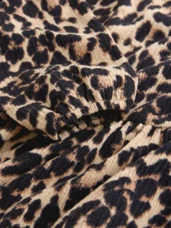 Next Animal Print Long Sleeve Jersey Dress (3-16yrs)^ Dresses