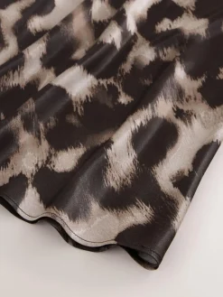 Next Animal Print Maternity Satin Maxi Skirt^Women Skirts