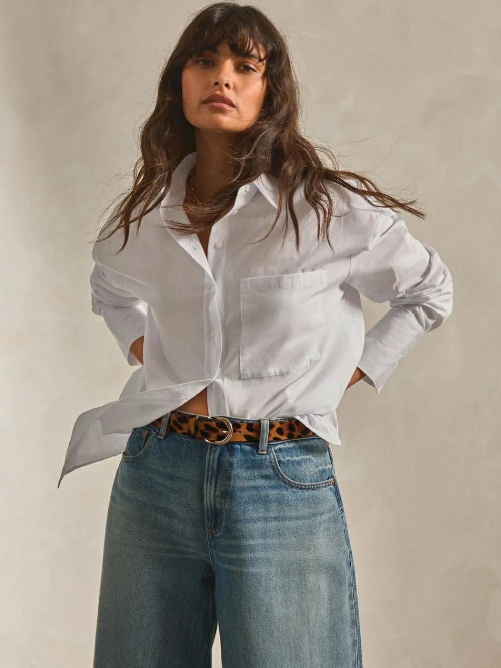 Next Animal Regular Leather Belt