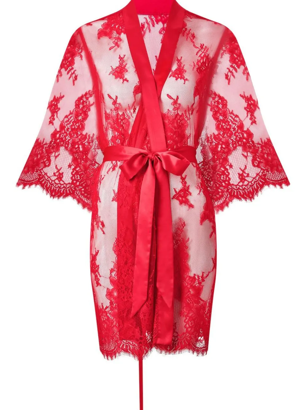 Ann Summers Availing All Over Lace Robe^Women Bathrobes