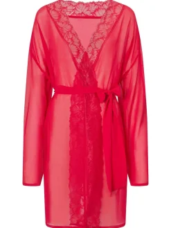 Outlet Ann Summers The Promising Chiffon Robe Red