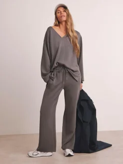 Online JD Williams Anthology By Grey Premium Wide Leg Jogger