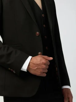 Best Antique Rogue Black Blake Texture Jacket