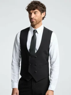 Best Antique Rogue Black Huxley Dinner Waistcoats