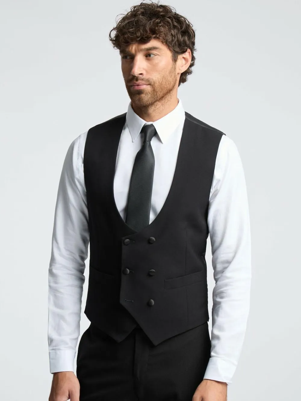 Best Antique Rogue Black Huxley Dinner Waistcoats