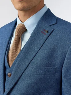 Best Antique Rogue Blue Blake Texture Regular Jacket