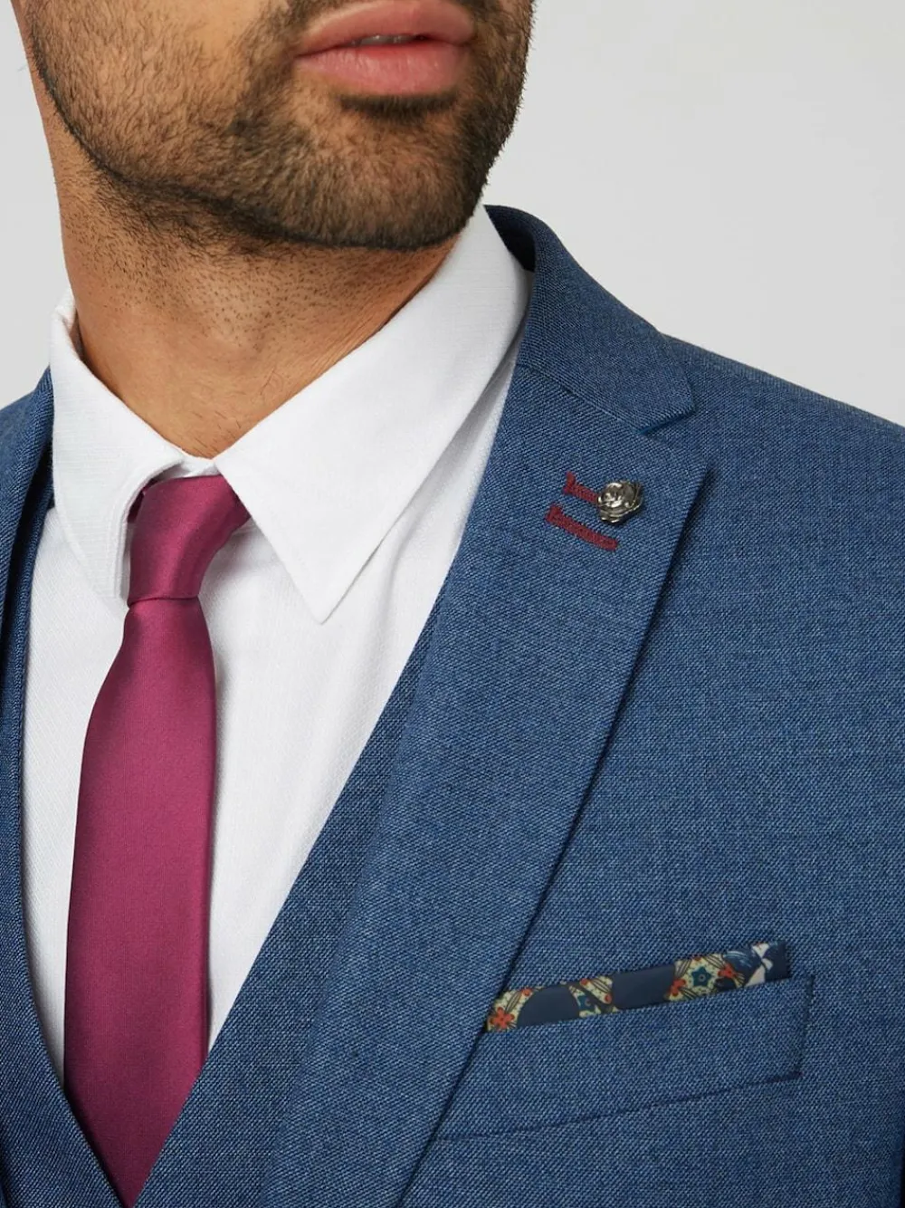 Outlet Antique Rogue Blue Blake Texture Jacket