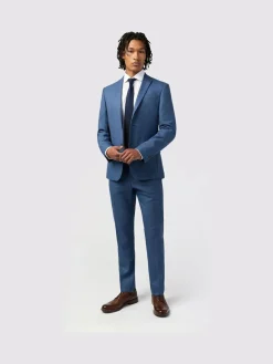 Antique Rogue Blue Blake Texture Jacket^ Blue Suits|Suits & Tuxedos